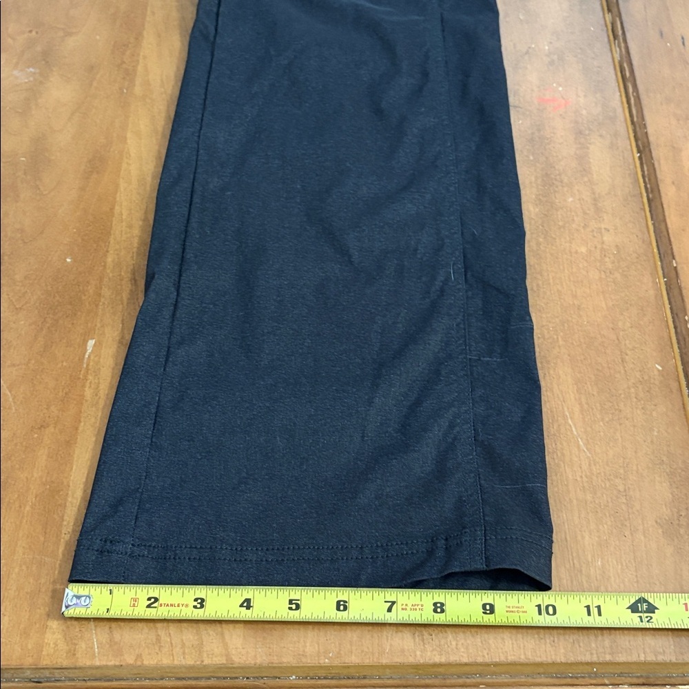 Athleta Nylon Blend Dark Gray Pants Size 12 - Picture 8 of 16